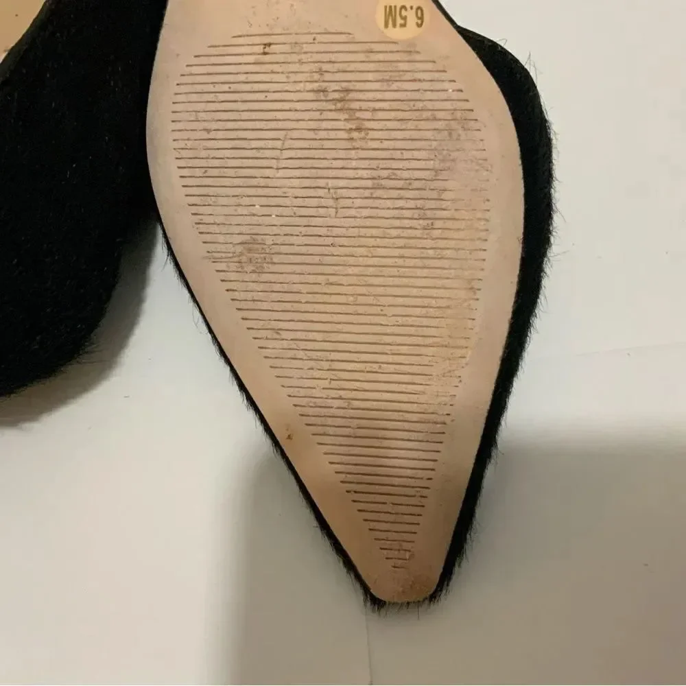 Antonio Melani x Elizabeth Damrich Gigi Pointed Toe D'orsay Dress Flats 6.5 calf